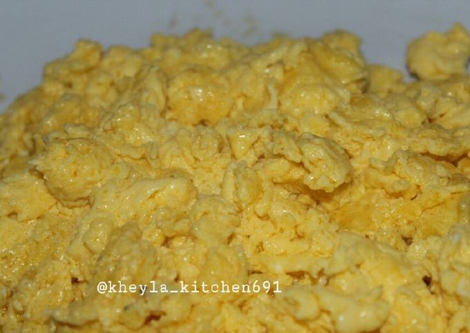 Resep Scrambeled Egg Mcd 100 Autentic Oleh Kheylas Kitchen Cookpad