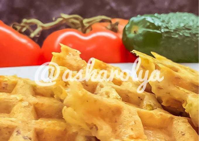 Вафли из тунца