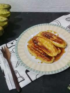 Foto resep Pisang Bakar Caramel Madu