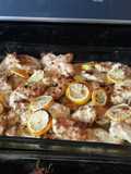 Fresh lemon garlic chicken