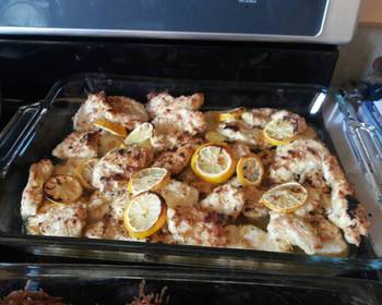 Update, Serving Recipe Fresh lemon garlic chicken Very Delicious