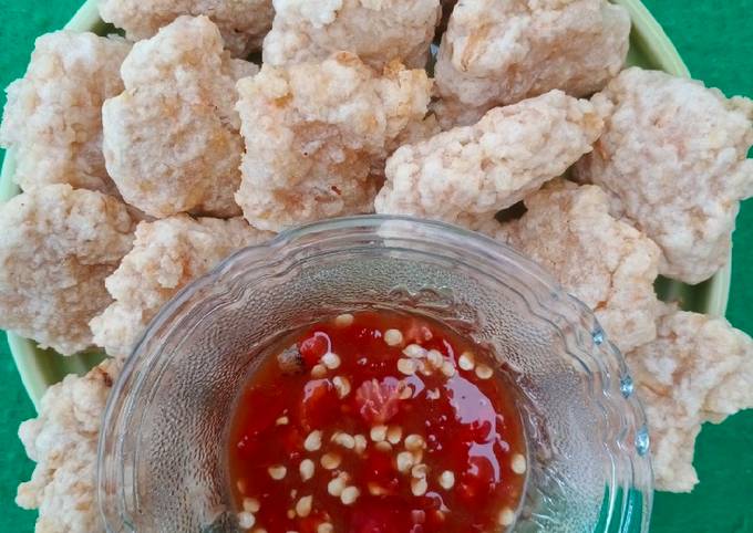 Bagaimana cara bikin Cireng Udang mudah dan cepat dijamin sedap