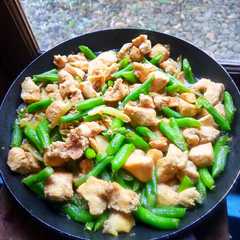 Ayam Buncis Teriyaki-レシピのメイン写真