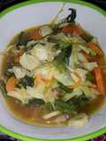 Capcay Bakso Ayam Sederhana