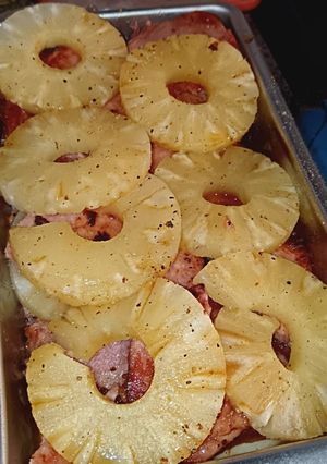 Una foto de Chuletas dulces al horno