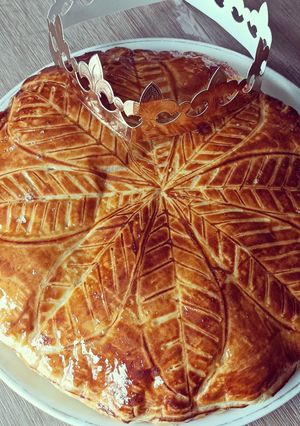 Une photo de Galette des rois à la frangipane
