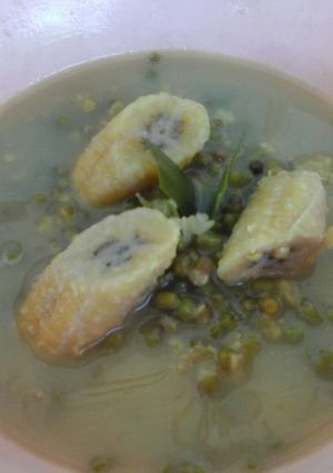 Foto resep KOLAK kacang ijo + pisang