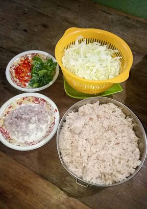 Foto resep Nasi goreng beras merah