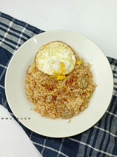 Foto resep Nasi goreng bakso