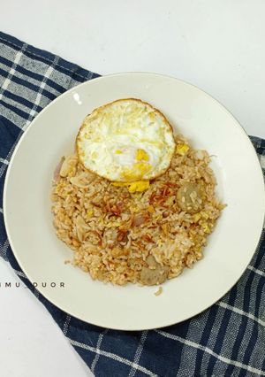 Foto resep Nasi goreng bakso