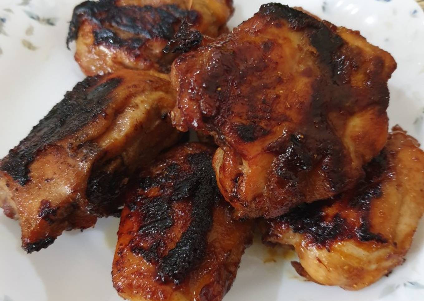 Ayam bakar oven praktis