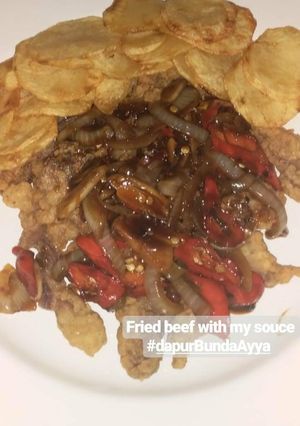 Foto resep Fried Beef with My Sauce #SiapRamadan