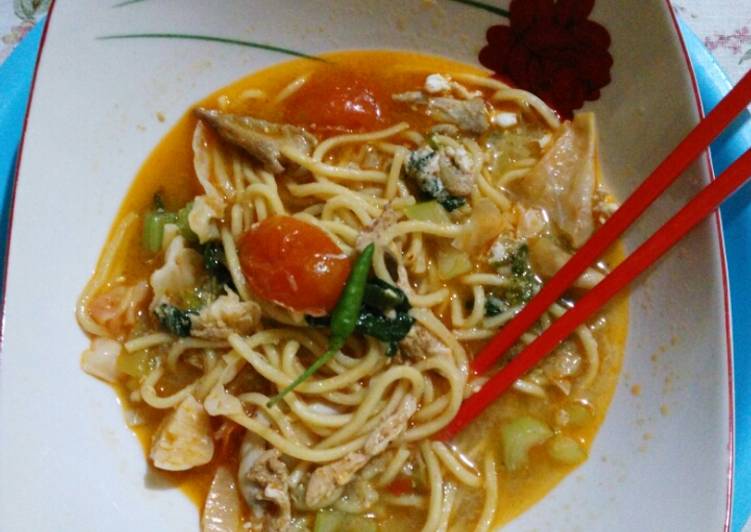 Mie rebus campur 😋