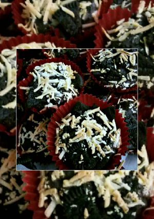 Foto resep Chocolate custard muffin
