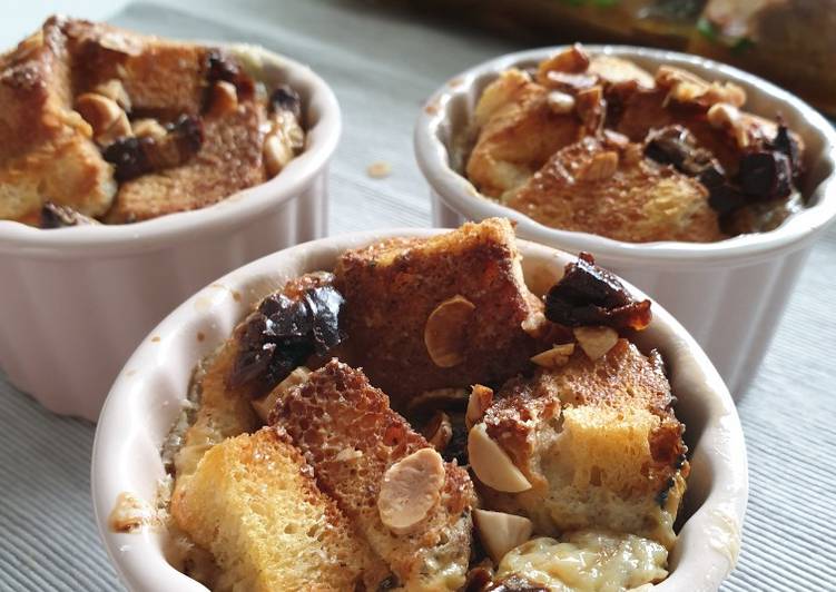 Resep Bread pudding (air fryer) Anti Gagal