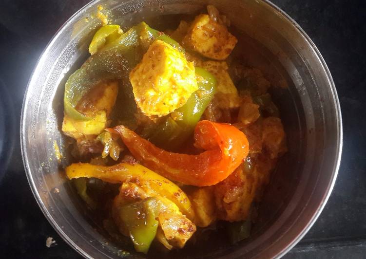 Steps to Prepare Homemade Vegetable paneer