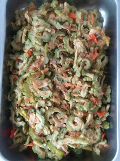 Foto resep Tumis pare rebon