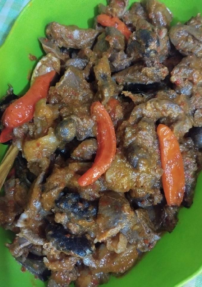 Foto resep Oseng mercon ati ampela