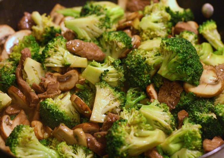 Recipe of Speedy Stir Fried Kai Lan or Broccoli