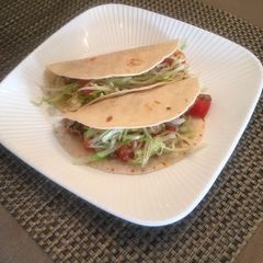A picture of Chorizo Tacos.