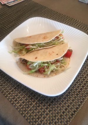 A picture of Chorizo Tacos.