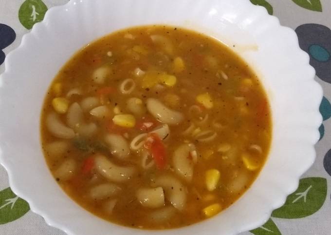 How to Make Quick Macaroni soup