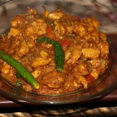 Boneless chicken Karahi A picture of Boneless chicken Karahi.