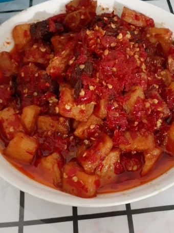 Langkah Gampang Membikin Resep Dendeng balado yang Enak Banget Anti Ribet, Uenak Banget