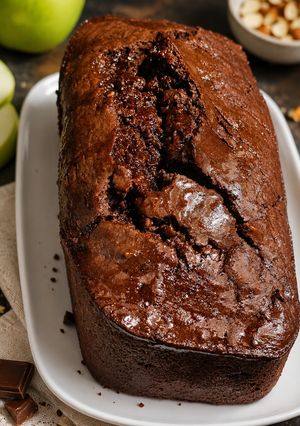 Una foto de Budin de chocolate con licor (cantidad para 2 budines)