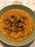 Vellutata di zucca con pane bruschettato 🎃🍞