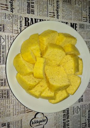 Foto resep Cheesy steam cake keto