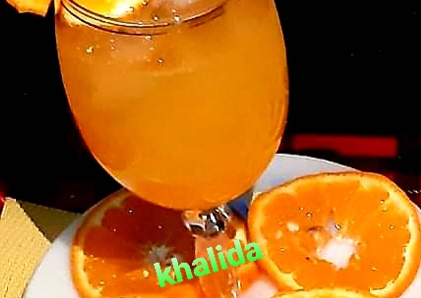 Pulpy orange juice