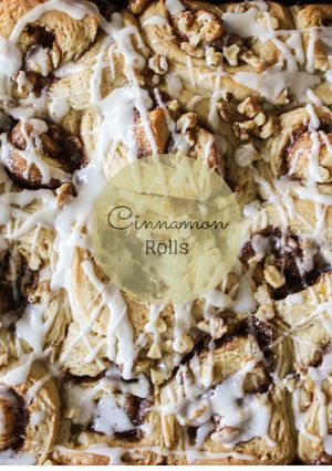 A picture of Cinnamon Rolls.