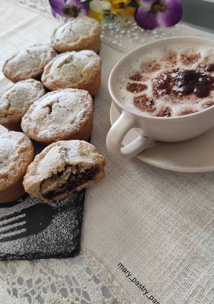 Foto di Muffin alla ricotta e crema alla nocciola