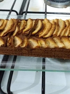 Una foto de Budín de ricota, manzana y avena