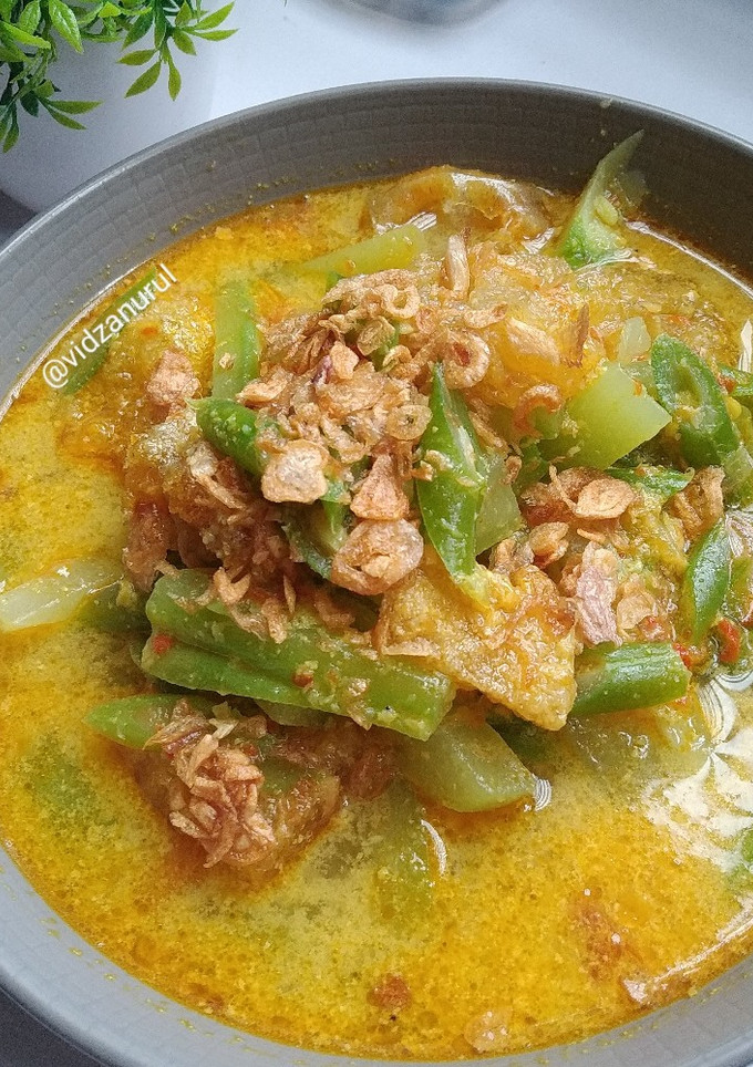 Foto resep Gulai labu siam buncis