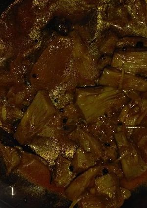 A picture of Jackfruit curry.