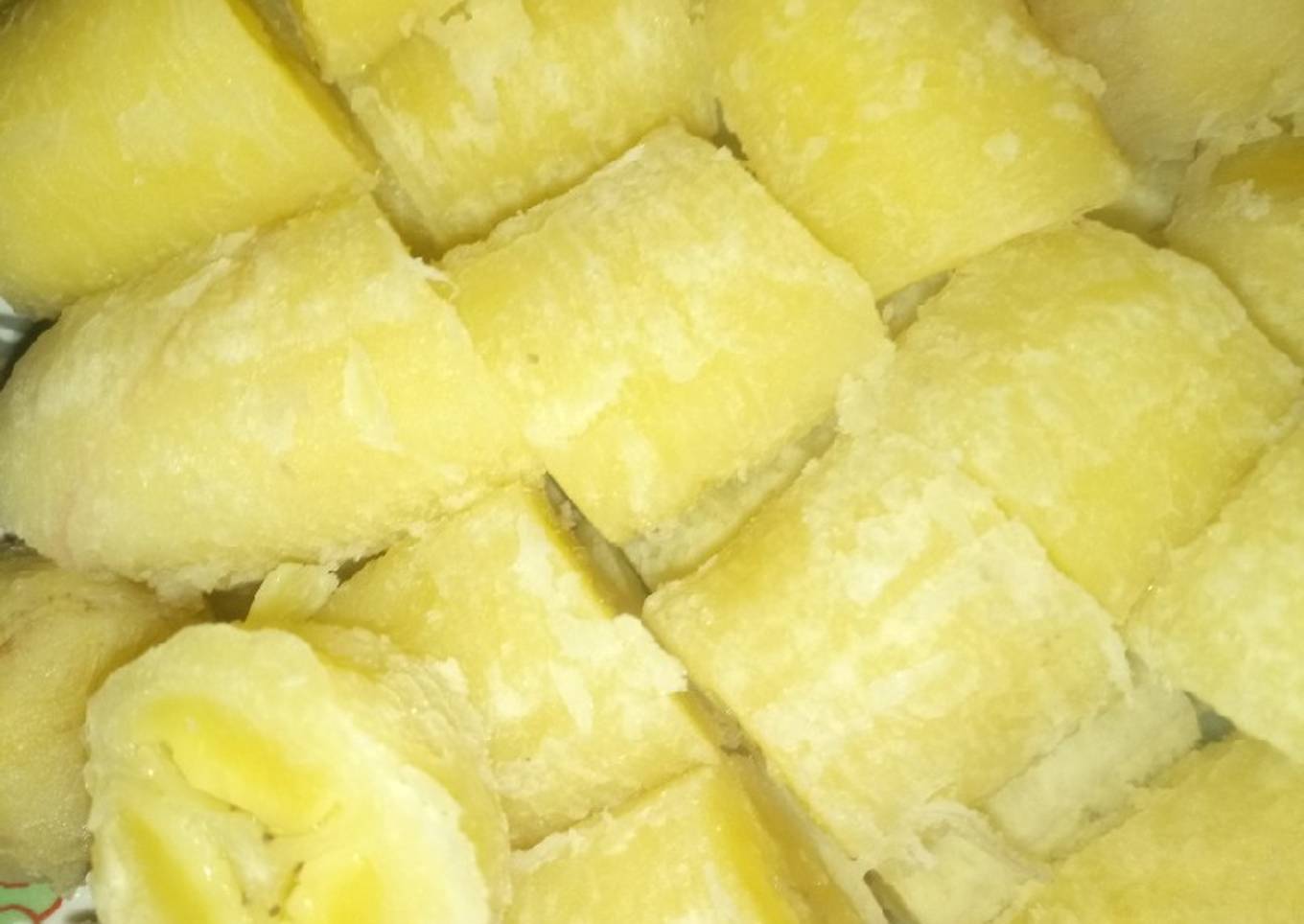 Boiled bananas