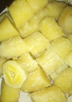 A picture of Boiled bananas.