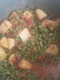 Sem phali with Aloo