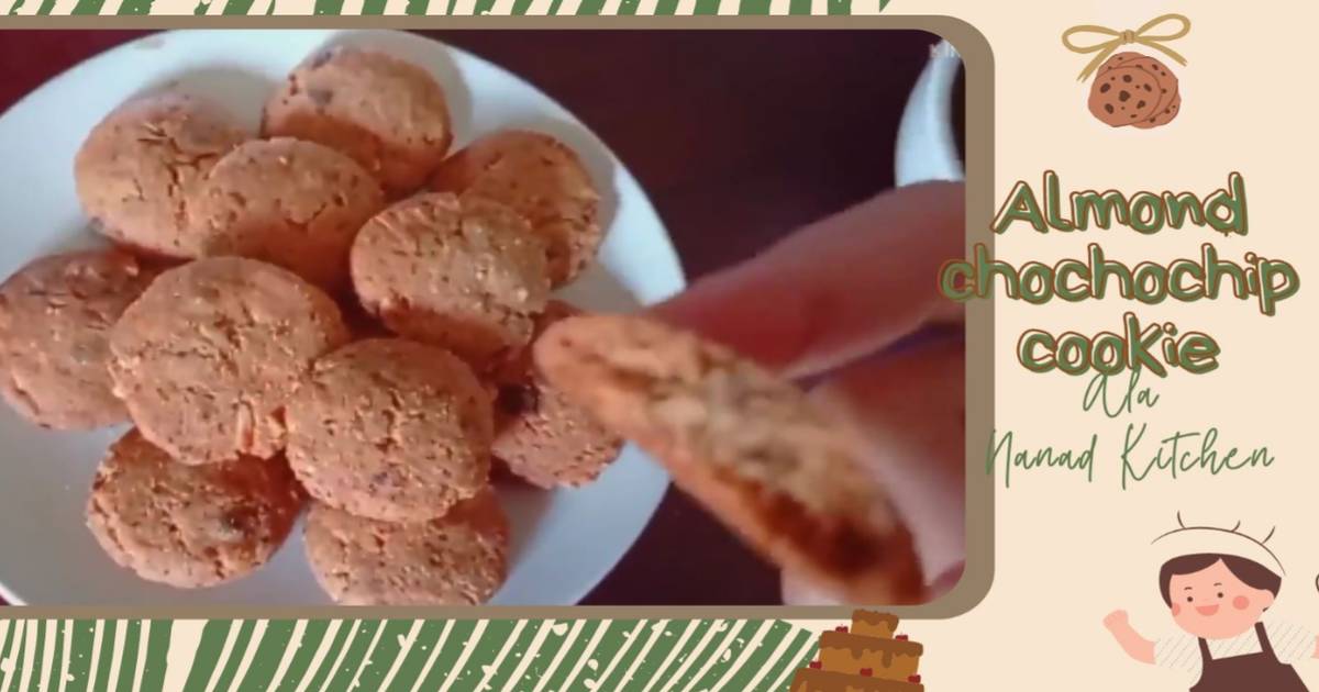 Resep Resep Oat Almond Chochochip Cookie Oleh Nanad Kitchen - Cookpad