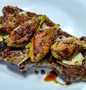 Easy Way Make Recipe Steak with caramelized figs, blue cheese and balsamic that is Delicious, Really Delicious}