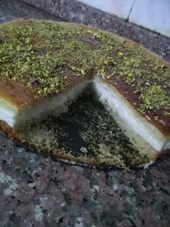 صورة لوصفة بسبوسه بالقشطه
