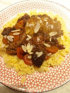 Une photo de Tajine de poulet aux fruits secs au Cookeo