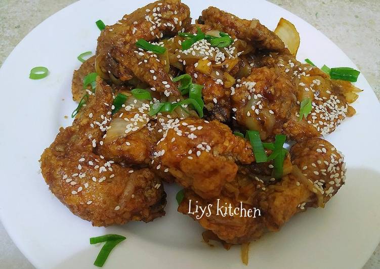 Resep Ayam goreng korea, Sempurna