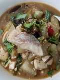Snapper in pickled mustard broth酸菜鱼片
