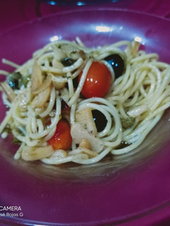 Una foto de Spaghettis de aprovechamiento