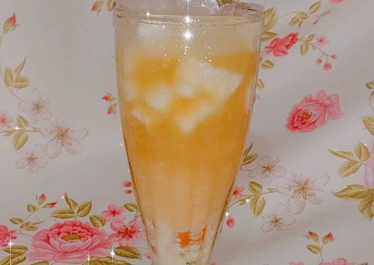 Resep: #26. Es Nutrisari Blewah Timun Suri yang Lezat