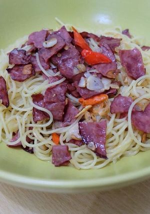 Foto resep Oglio Olio Pasta Super Gampang