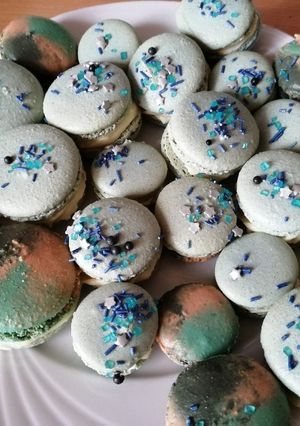 O poză a rețetei Macarons.